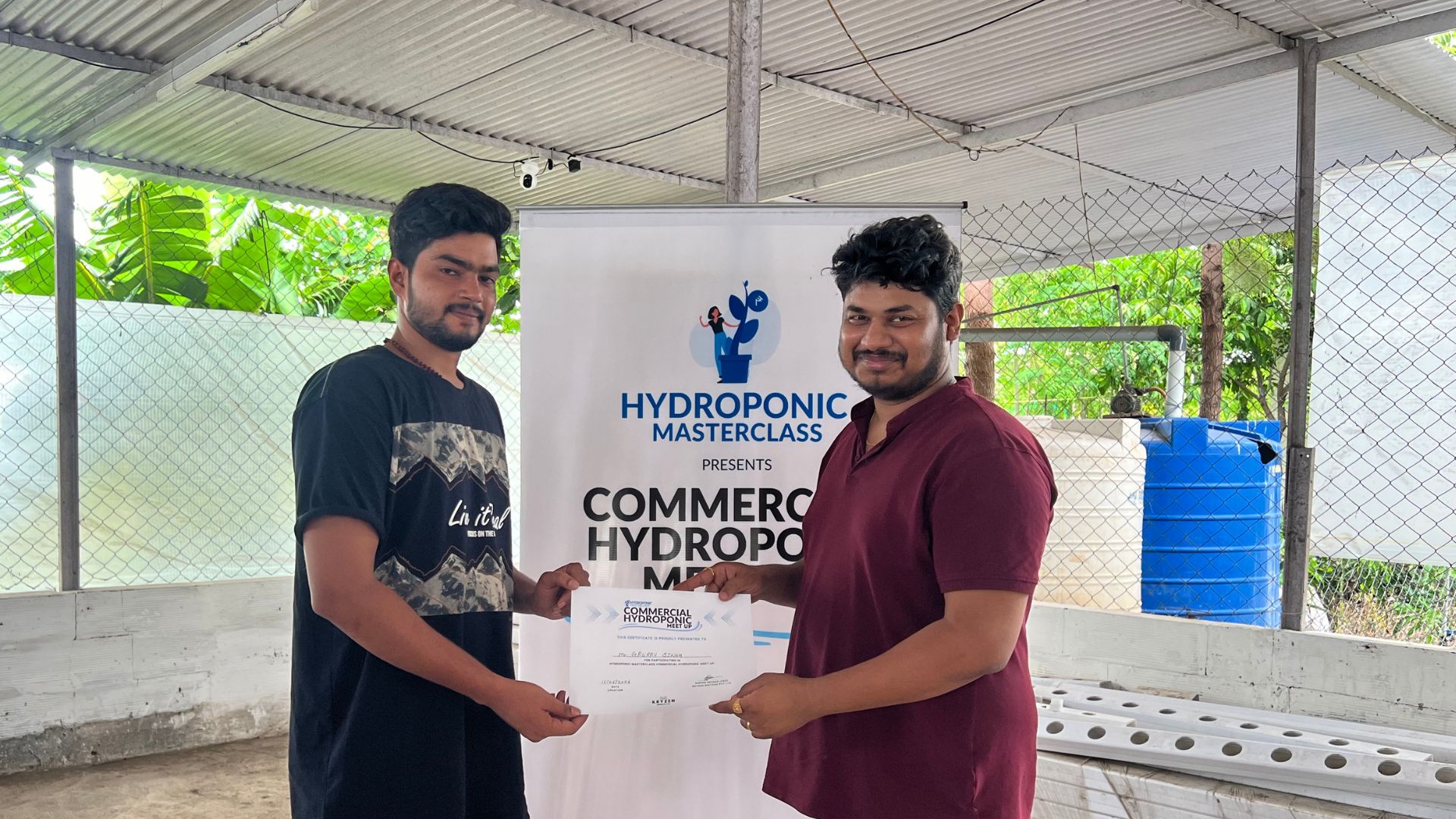 Training certificates